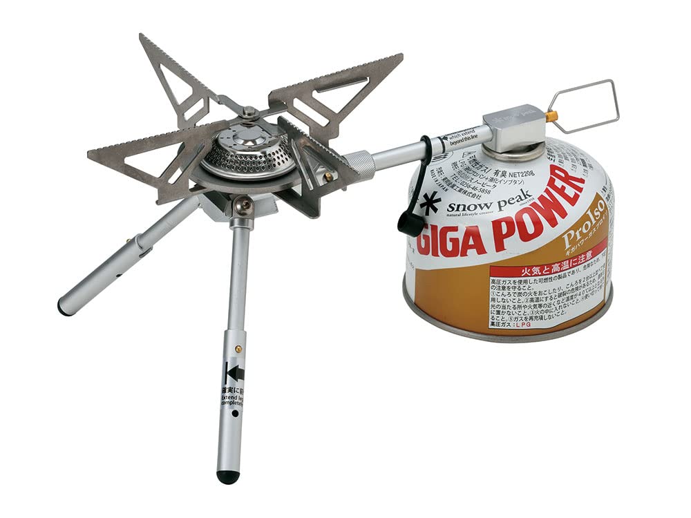 Snow Peak GS-370 Single Burner Stove for Disaster Preparedness and Mountaineering