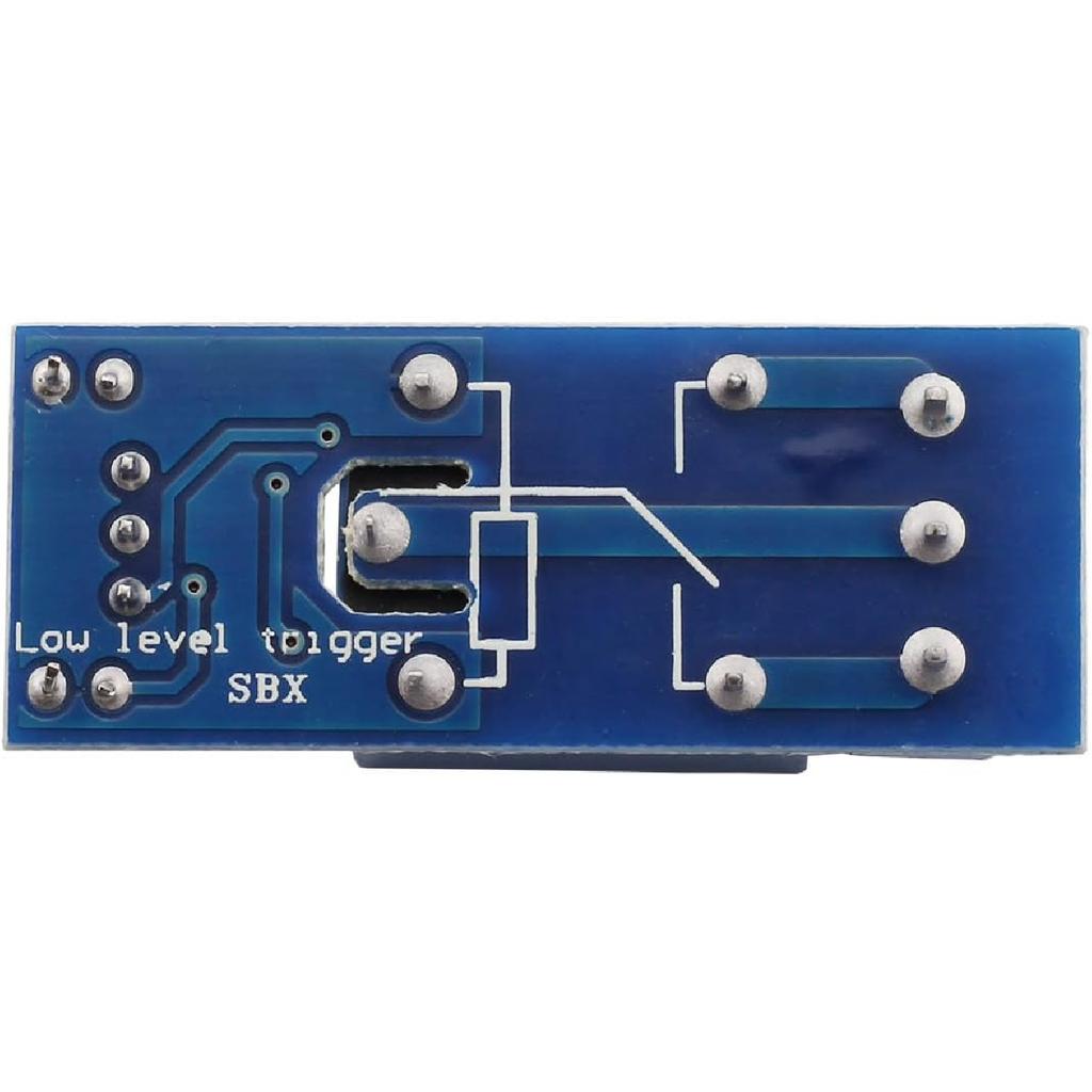ZYAMY 5-Pack DC 5V 1 Channel Relay Module Interface Board Shield Low Level Trigger for SCM Household Appliance Control