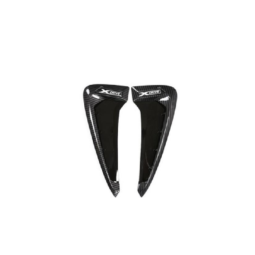 Carbon Side Marker Fender Air wing Vent Trim M Cover For 2014+ BMW F15-X5 X5 35I