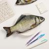 Carp Fish Shape Pen Bag Clownfish Stationery Storage Bag Waterproof Fish Pencil Case  Kids