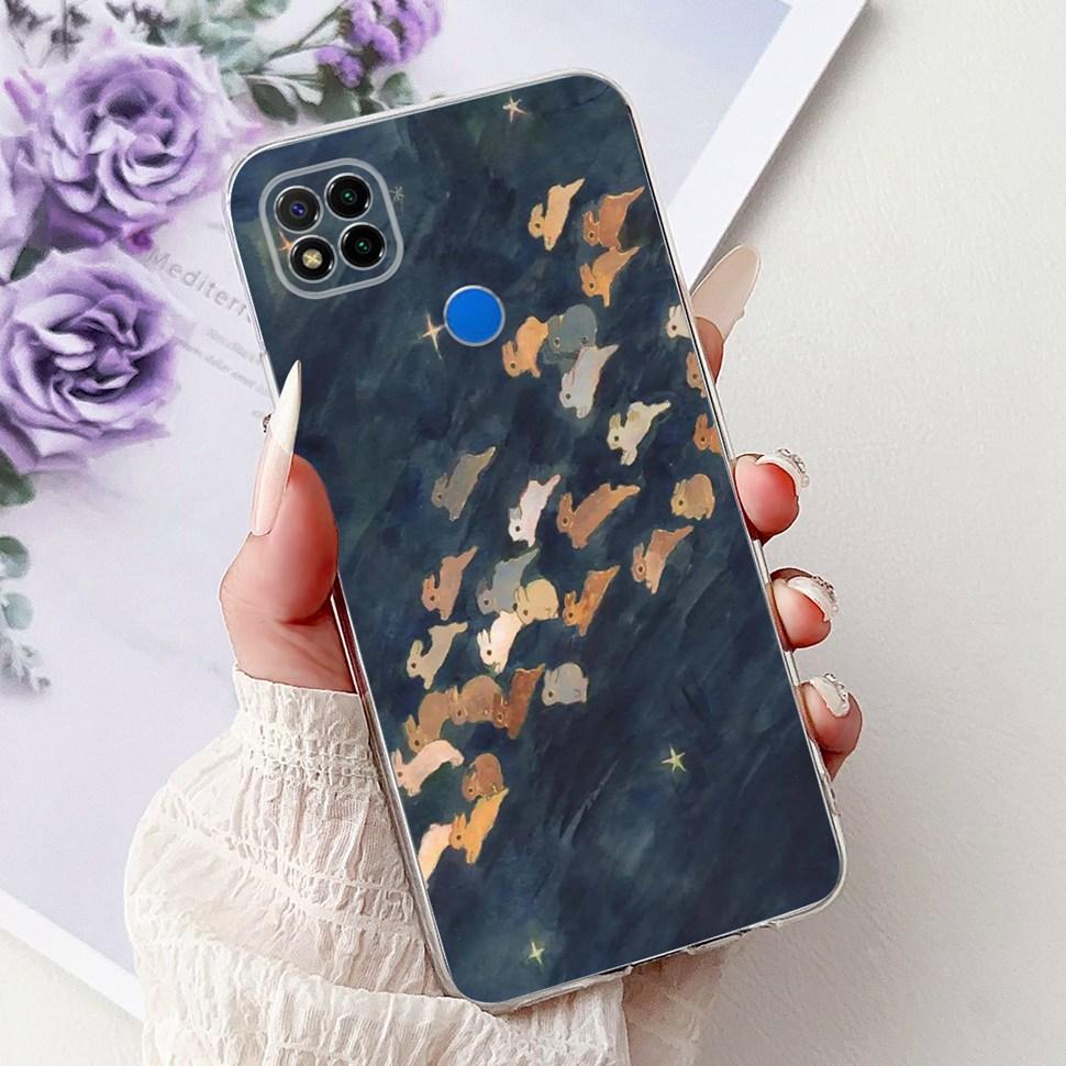 For Xiaomi Redmi 9C Case Fashion Cat Phone Back Cover For Xiaomi Redmi9C 9 C Redmi 9C Soft Silicone Case 6.53'' Bags Bumper