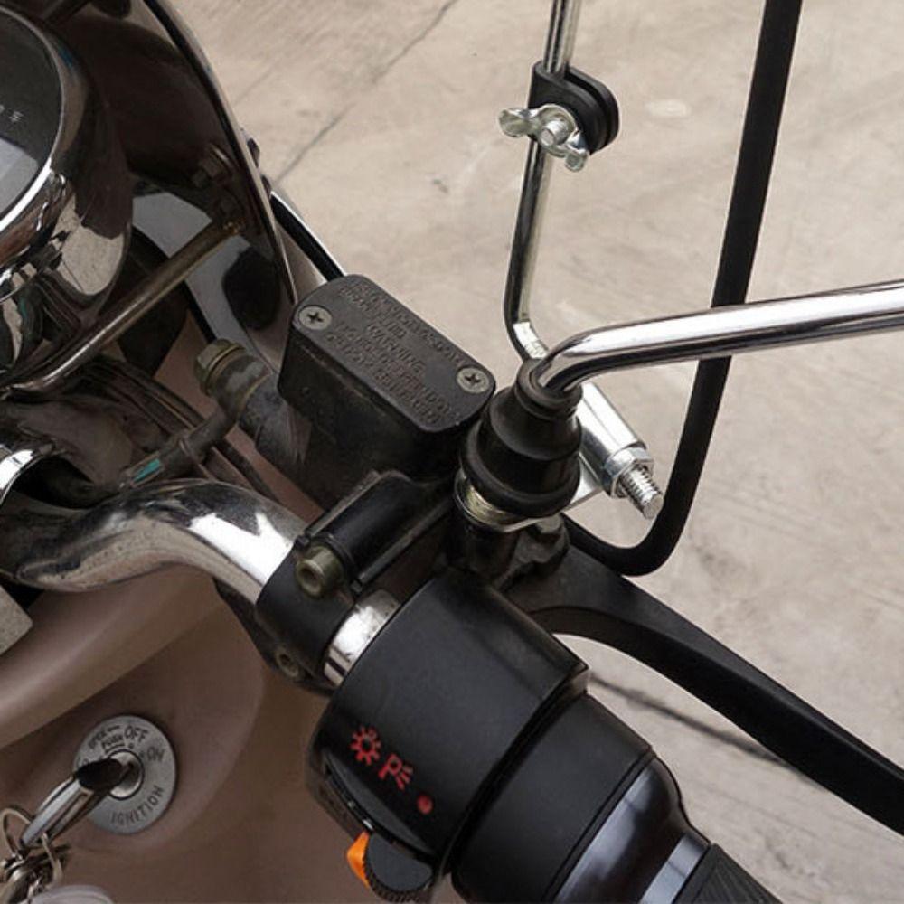 Transparent Motorcycle Windshield Universal Motorcycle Wind Deflector Motocycle Extension Spoiler