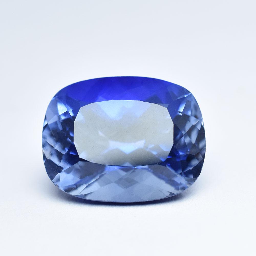 Natural Blue Sapphire 7.7 Ct Perfect Cushion Shape Gemstone