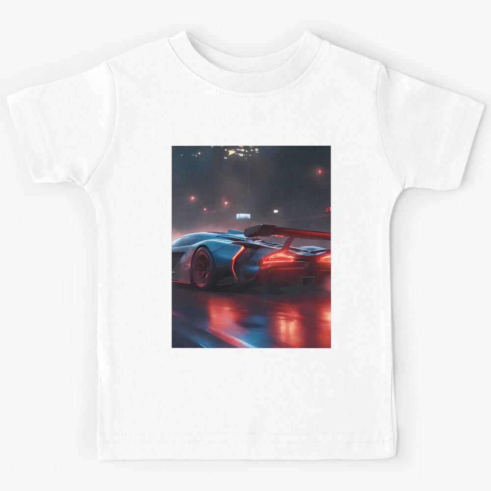Speeding Hypercar Kids T-Shirt