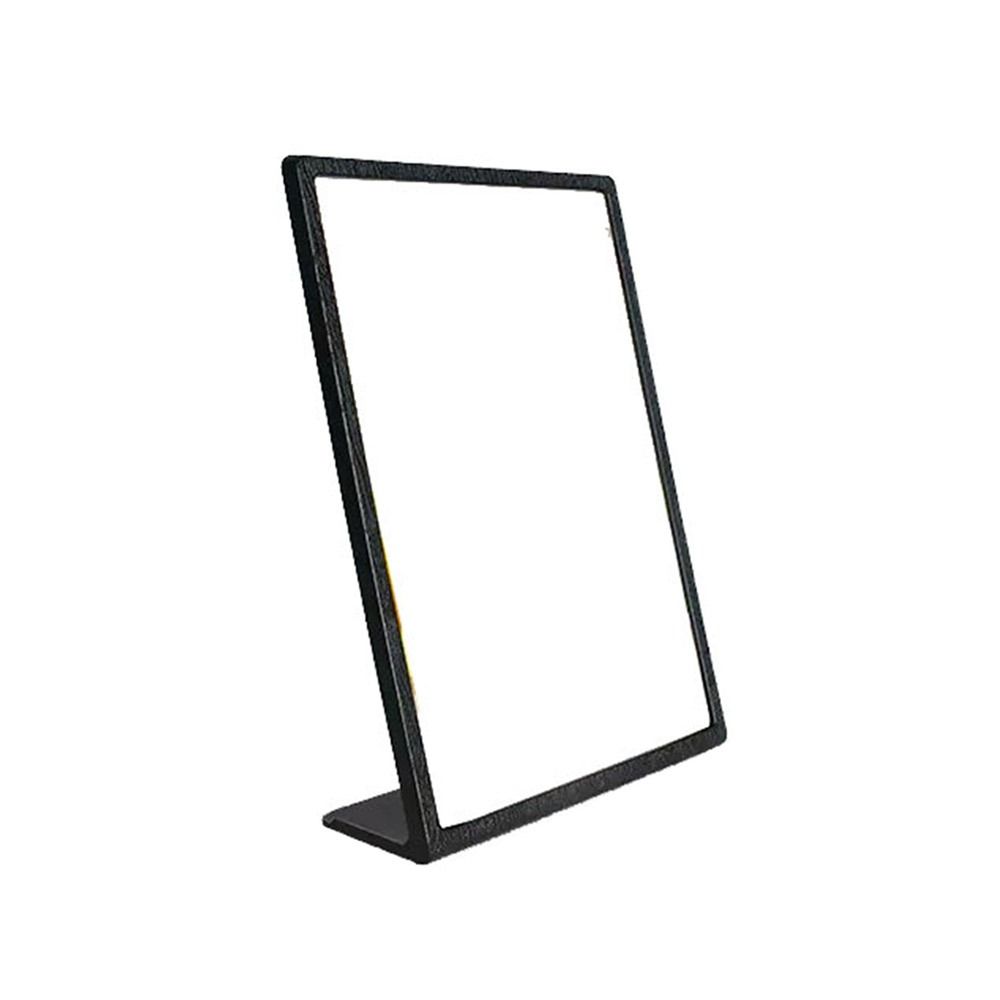 Пластиковая панель Каталог вин Подставка для меню A4 A5 A6 L-образный держатель для настольных карточек Настольный держатель для фотокарточек с орнаментом