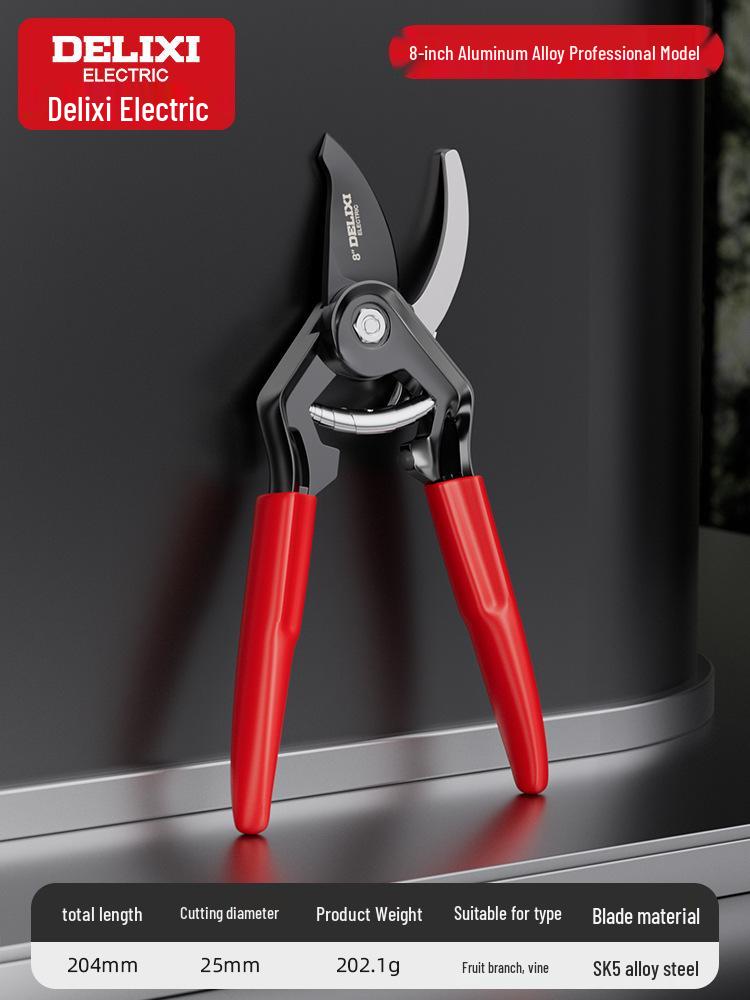 Электрические секаторы Delixi для садоводства, обрезки ветвей и плодовых деревьев