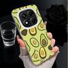 Мультяшный Милый Авокадо Мягкий Чехол для Телефона для Samsung Galaxy S24 S25 FE S26 Edge S23 Ultra S22 Plus S21 + Ударопрочный Чехол Задняя Панель