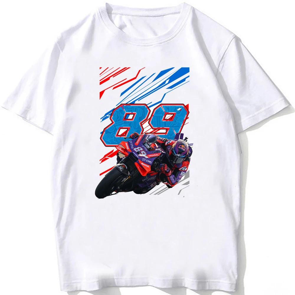 Jorge Martinator 89 GP Race Ride Fans T-Shirt New Summer Men Short Sleeve Sport Boy Casual Tees Motorcycle Riding White Tops