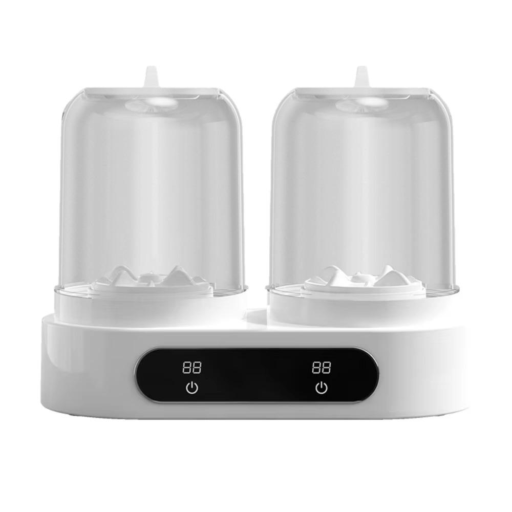 Transparent Tank Double Cup Washing Machine 2 Modes Double Barrel Laundry Cup Apartment Living