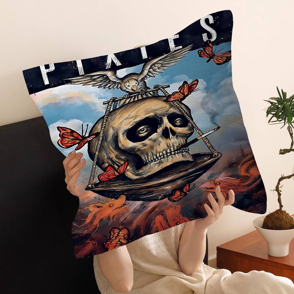 Rock Band PPixies Cushion Cover Pillowcase Upholstery Sofa Throw Pillow Home Decor Pillowcas
