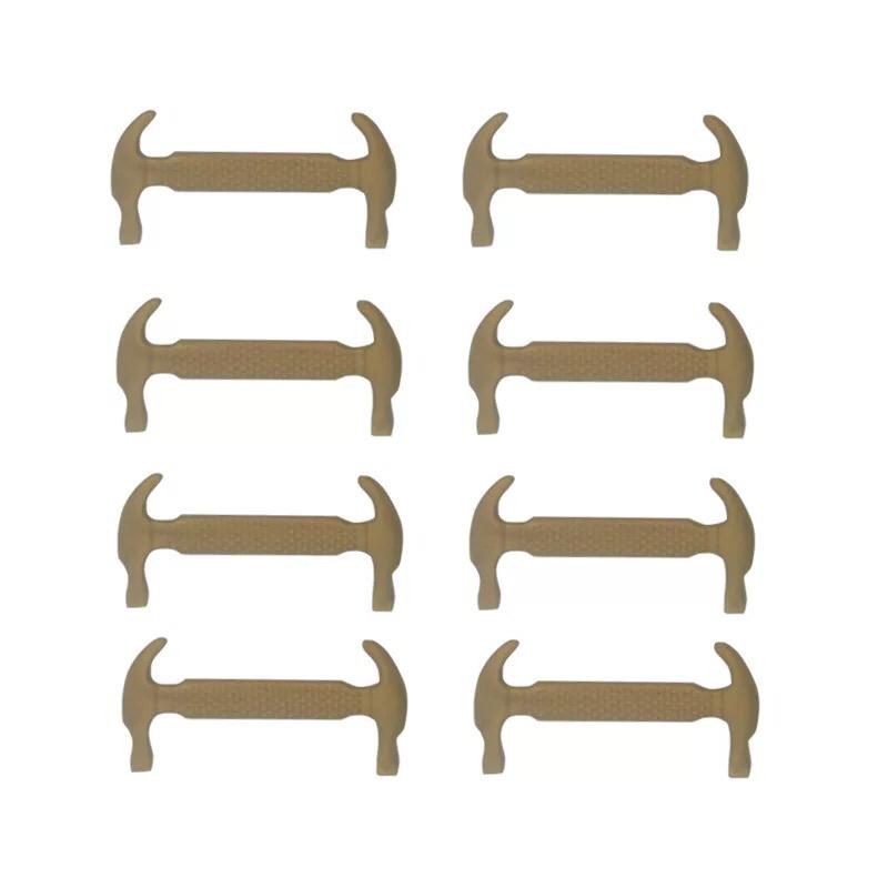 NO.8 10 шт./компл. силиконовые шнурки детские спортивные шнурки для бега эластичные шнурки без завязок кроссовки обувь шнурки с ремешком