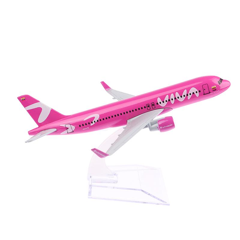 1:400 Металлический Авиационный Реплика Viva Air Модель Самолета Литой Самолет Миниатюра Рождество Декор Детской Комнаты Подарок Игрушки Для Мальчиков