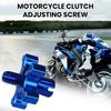 Болт регулировки сцепления мотоцикла, анодированный алюминий с ЧПУ, рычаг тормоза, кабель сцепления, провод с фиксированным винтом, мотоцикл, квадроцикл, UTV, модификация спортивного велосипеда