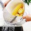Stainless Steel Pot Strainer Pan Drainer Pasta Spaghetti Strainer Rustproof Efficient Water Draining Tool for Home Restaurant Use