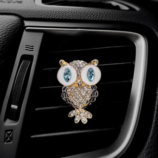 Сверкающая сова, автомобильная ароматерапия, устраняет запахи, длительная свежесть, смола, автомобильная ароматерапия с совой