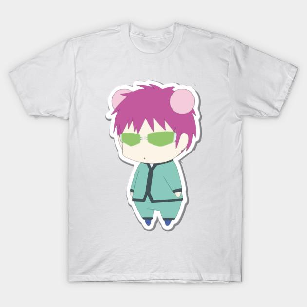 T Shirt Women Saiki K Cute Drawing Harajuku Print Kawaii Tshirt Summer Short Sleeve Female T-Shirt Top Tee