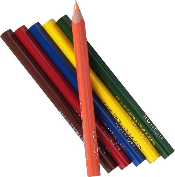 KUMON цветные карандаши, 6 шт