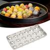 2 Piece 304 Stainless Steel Stainless Steel Ice Tray With Lid Ice Cube Tray Ice Cube Mold  Bar