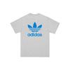 Adidas Футболка с коротким рукавом Originals X Noah Trefoil Collaboration, мужские топы, серая GE1262