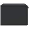 Wall Mounted TV Cabinet 59.5 x 41 x 30 cm Black