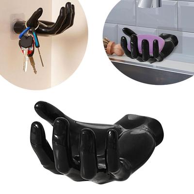 Пластиковый крючок в форме руки, настенный крючок, стойка для дисплея, прочный крючок для хранения, стойка для дома