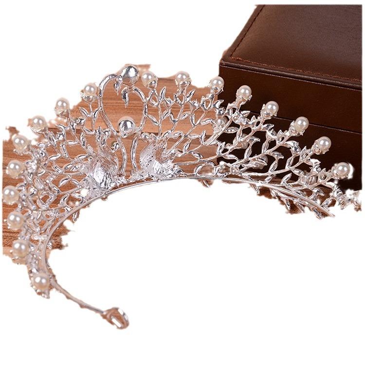 Корейская версия жемчужной короны в корейском стиле в стиле леса супер фея новая невеста корона свадьба свадебное платье ужин стиль