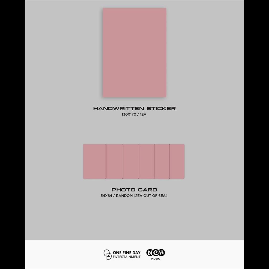 ROCKY - BLANK 2-й мини-альбом (Белая версия. / Бургундская версия.)