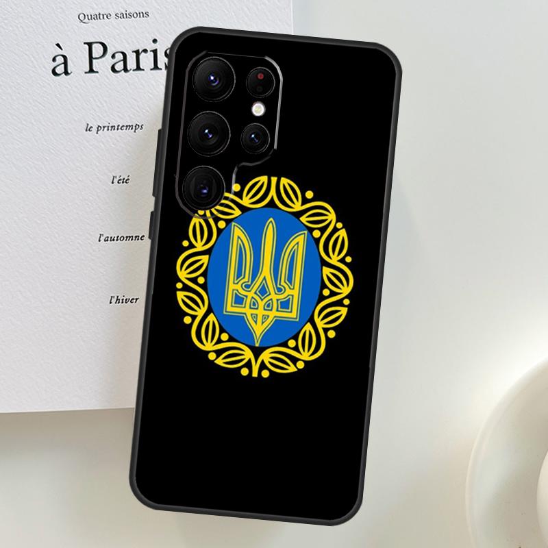 Чехол с украинским флагом для Samsung Galaxy S26 Ultra S25 S24 S23 S22 S21 S10 Plus S20 FE S25 Ultra