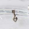 Women's Arrow Antique Petite Silver Surgical Steel Piercing
