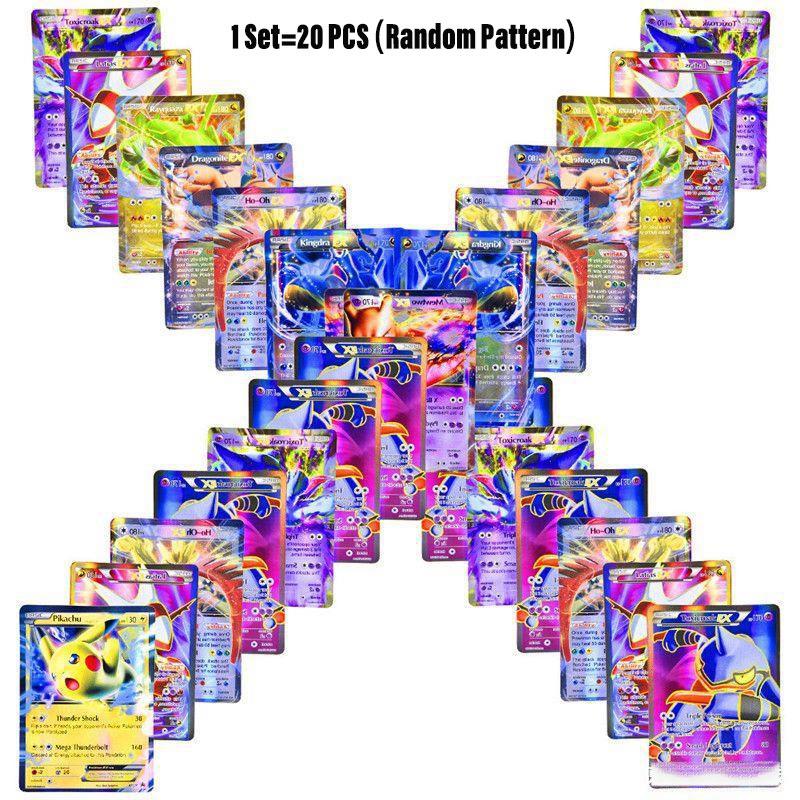 Card Set 20pcs Random Patterns Emotional And Visual Development 6.5*9*2cm
