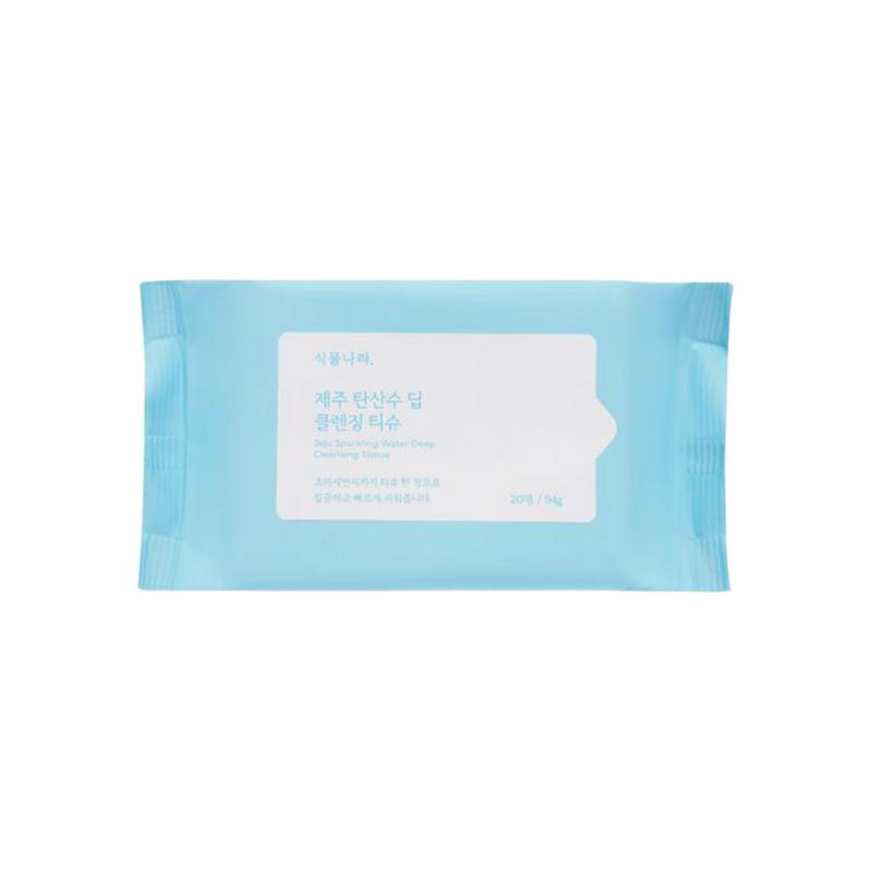 Jeju Sparkling Water Deep Cleansing Tissues, 7 pcs, 20 sheets