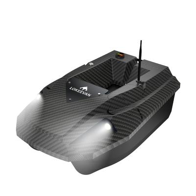 GPS Рыболовный кораблик для прикормки LOKEEVAN D50B 590 Коллекторный двигатель Двойной аккумулятор 15600 мАч Грузоподъемность 2 кг Дальность управления 500 м Ночной свет