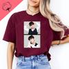 New Arrival Kpop Novelty Trend Camisetas Ji Chang Min The Boyz Hip Hop Streetwear Harajuku New in Tops Cotton Camisa Tee