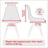 Однотонный чехол на стул Эластичные чехлы на бескаркасные стулья Высококачественный эластичный чехол на сиденье для свадьбы, отеля, банкета