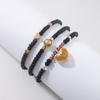 European and American new love pearl bracelet set niche temperament women's piece set bracelet hand jewelry