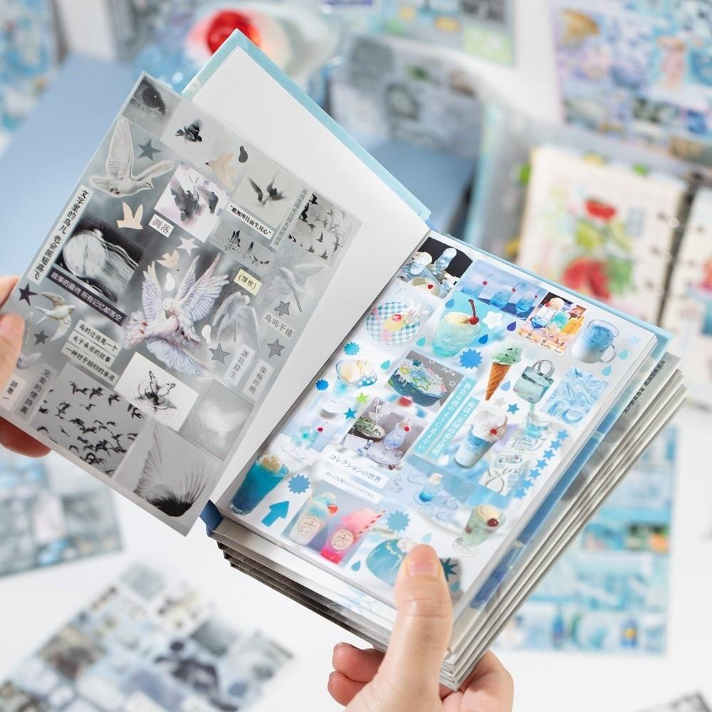 Cute Die-cut DIY Scrapbook Stickers Collage Material Diary Sticker Die-cut Stickers Dairy Album