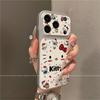 Подходит для Apple 17 Pro Max: Милый Мультяшный Ударопрочный Чехол для Телефона iPhone 16/15 - Дизайн 'Смущающийся Котенок'.