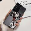 Dalmatian Cute Dog Soft Phone Case for Samsung Galaxy S24 S25 FE S26 Edge S23 Ultra S22 Plus S21 + Shockproof Cover Back Shell