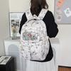 Школьный рюкзак высокая ценность свежий Харадзюку большая вместимость дорожный с принтом на спине универсальный