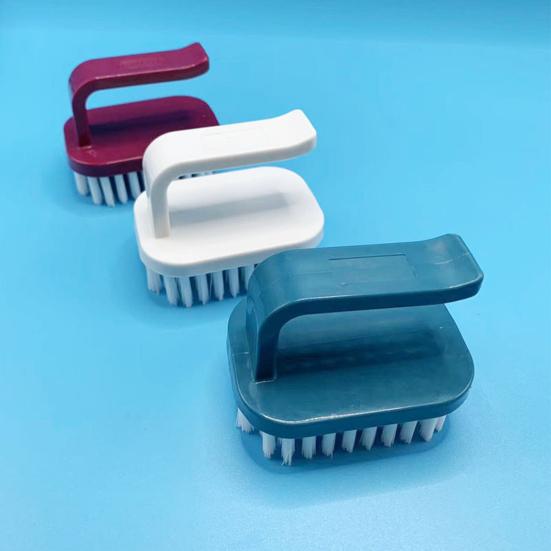 Набор из 2 щеток для чистки овощей с жесткой мягкой щетиной и эргономичной ручкой для чистки фруктов и овощей