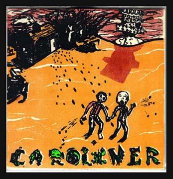 7-дюймовая пластинка CAROLINER Bead Trail To Jardunne NSQA2 Nuf Sed 1993 US Rock Б/у