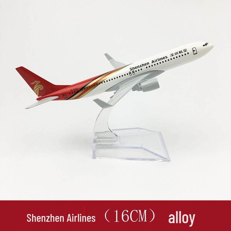 16 см, модель самолета из сплава, игрушка-модель: A320 Sichuan Airlines, China Southern Airlines A380, Air China Boeing B747