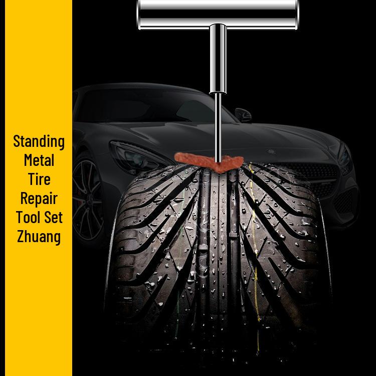 Набор быстрых резиновых полосок для ремонта шин для автомобилей, мотоциклов и электромобилей