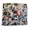 Pack of 50 Blue Lock Popular Anime Blue Lock Character Shiro Haraku Shredded Reio Paper PVC Sticker Set Notebook Moe Paste Gift Mobile Notebook Tape