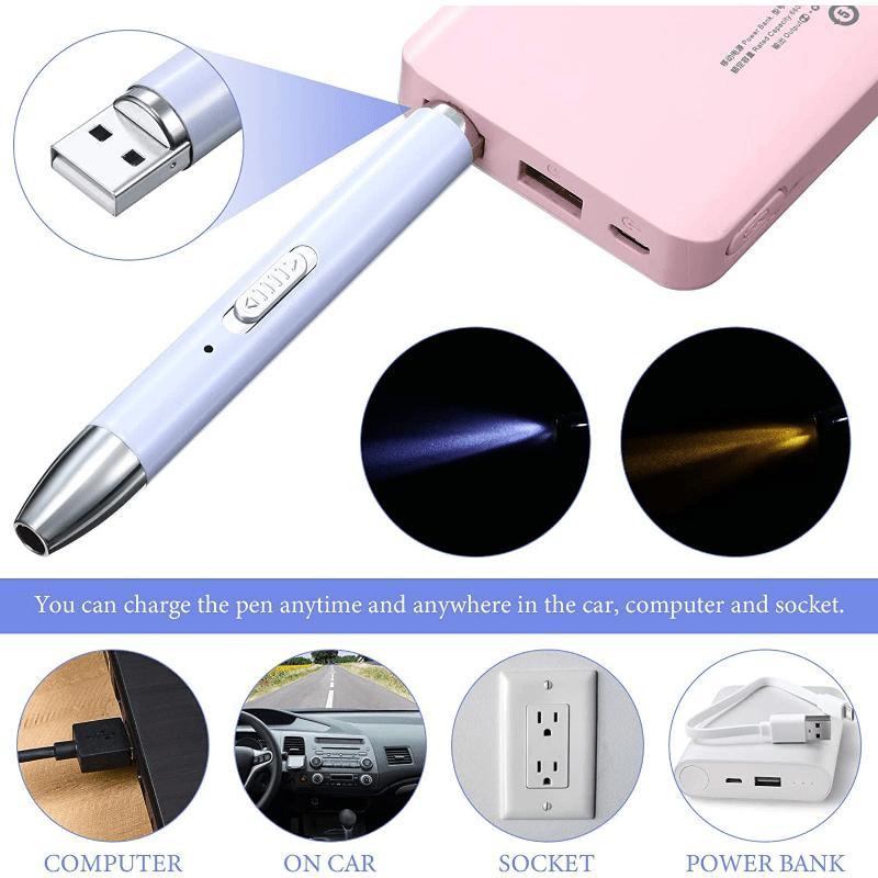 1 комплект, USB перезаряжаемая 5D алмазная живопись, дрель, ручка, набор инструментов, сделай сам, светящаяся вышивка, алмазная дрель для рисования, ручка
