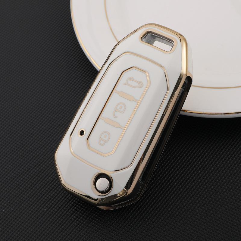 Ford Mondeo Key Set for Fox Wingbo Fiesta Forrest Lincoln Mustang TPU All-inclusive Shell