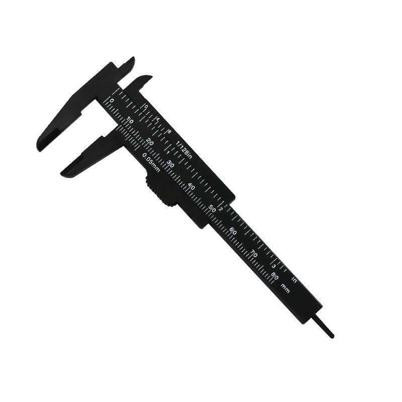 1 шт 0-80 мм мини пластиковый штангенциркуль Wenwan ювелирный измерительный штангенциркуль для студентов мини измерительный инструмент