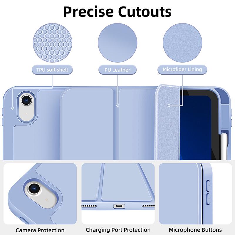 2022 iPad 10.9-Inch and Air 13 Protective Case with 10.2-Inch Tri-Fold Cover and Pen Slot
