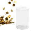 Acrylic Piggy Bank Money Container Clear Savings Jar, Saving Box for Hoilday Gifts