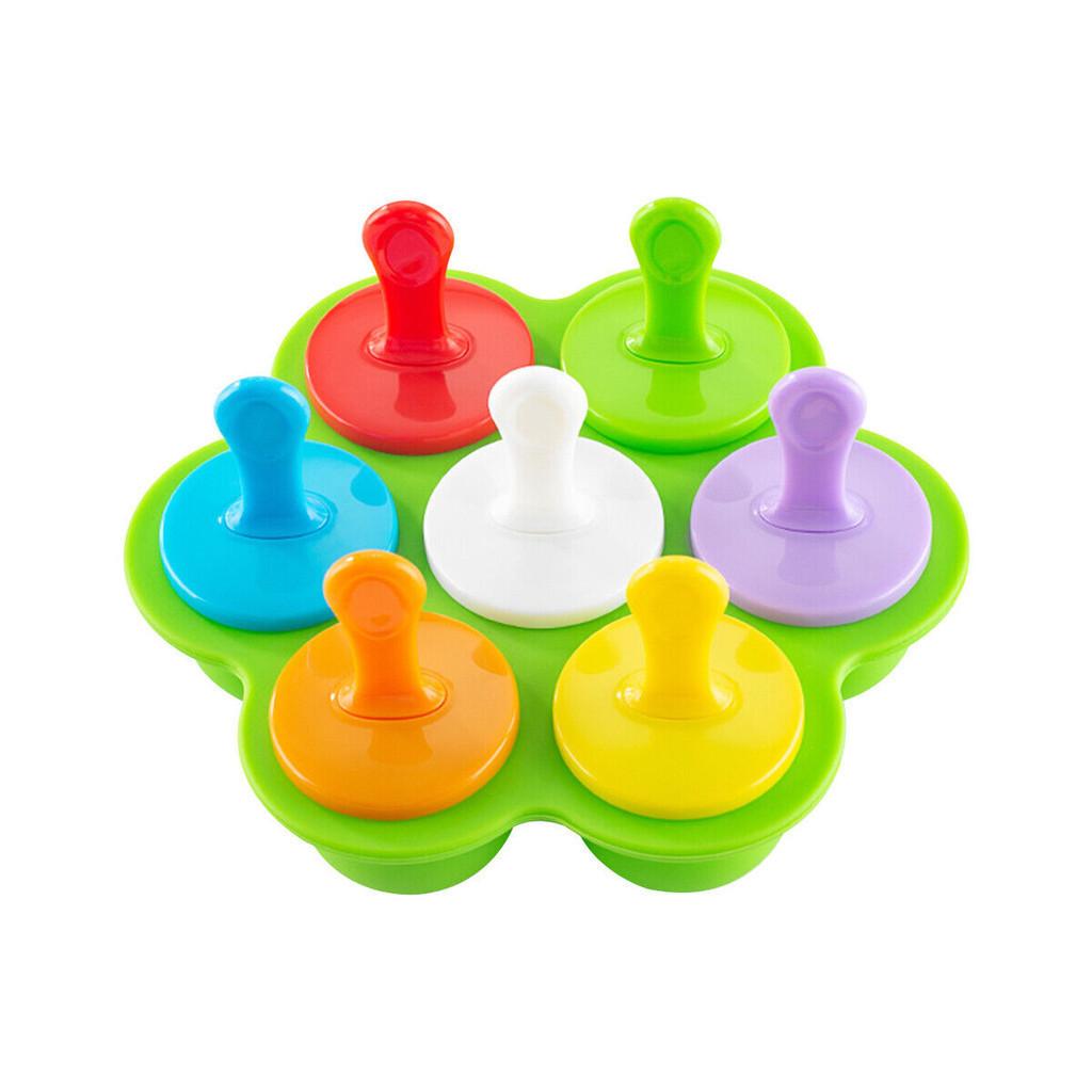 Безопасная и здоровая пищевая силиконовая мини-форма для мороженого для замороженного йогурта, холодильника